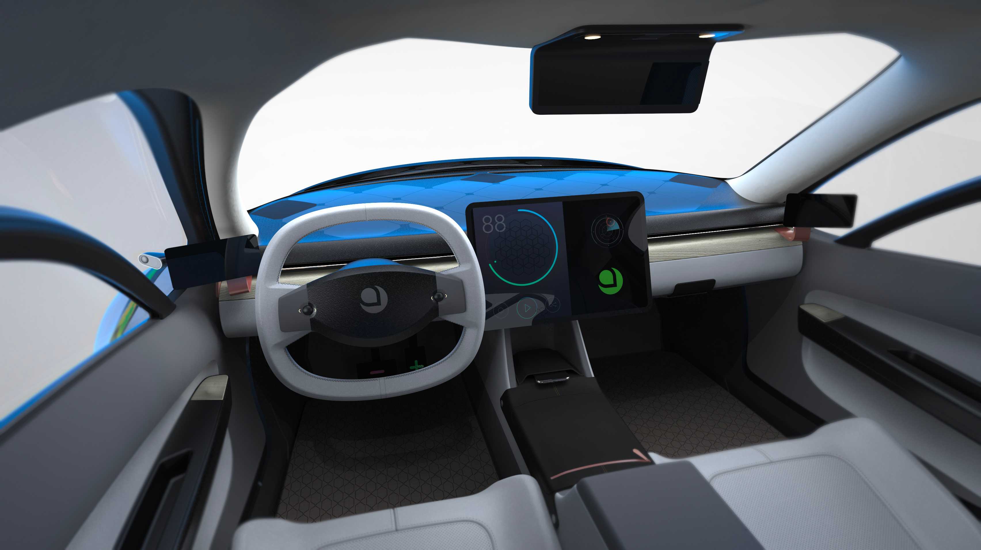Aptera motors - automotive dashboard built with Storyboard embedded GUI