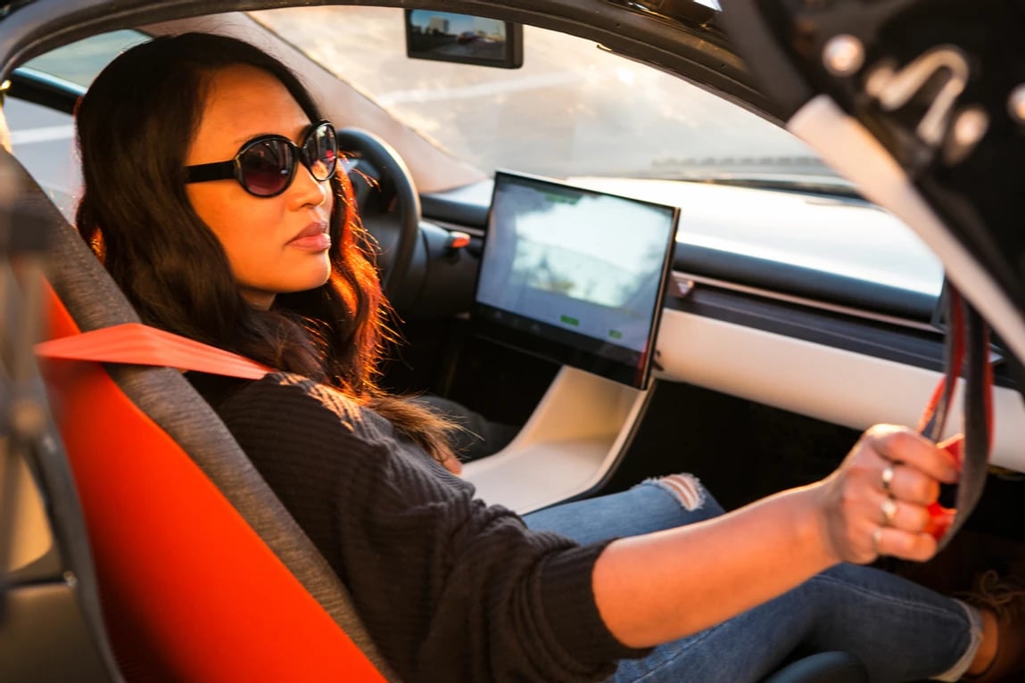 Aptera vehicle interior