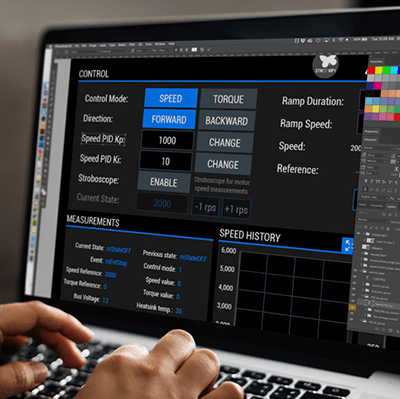 Industrial GUI development | Industrial UX design | AMETEK Crank