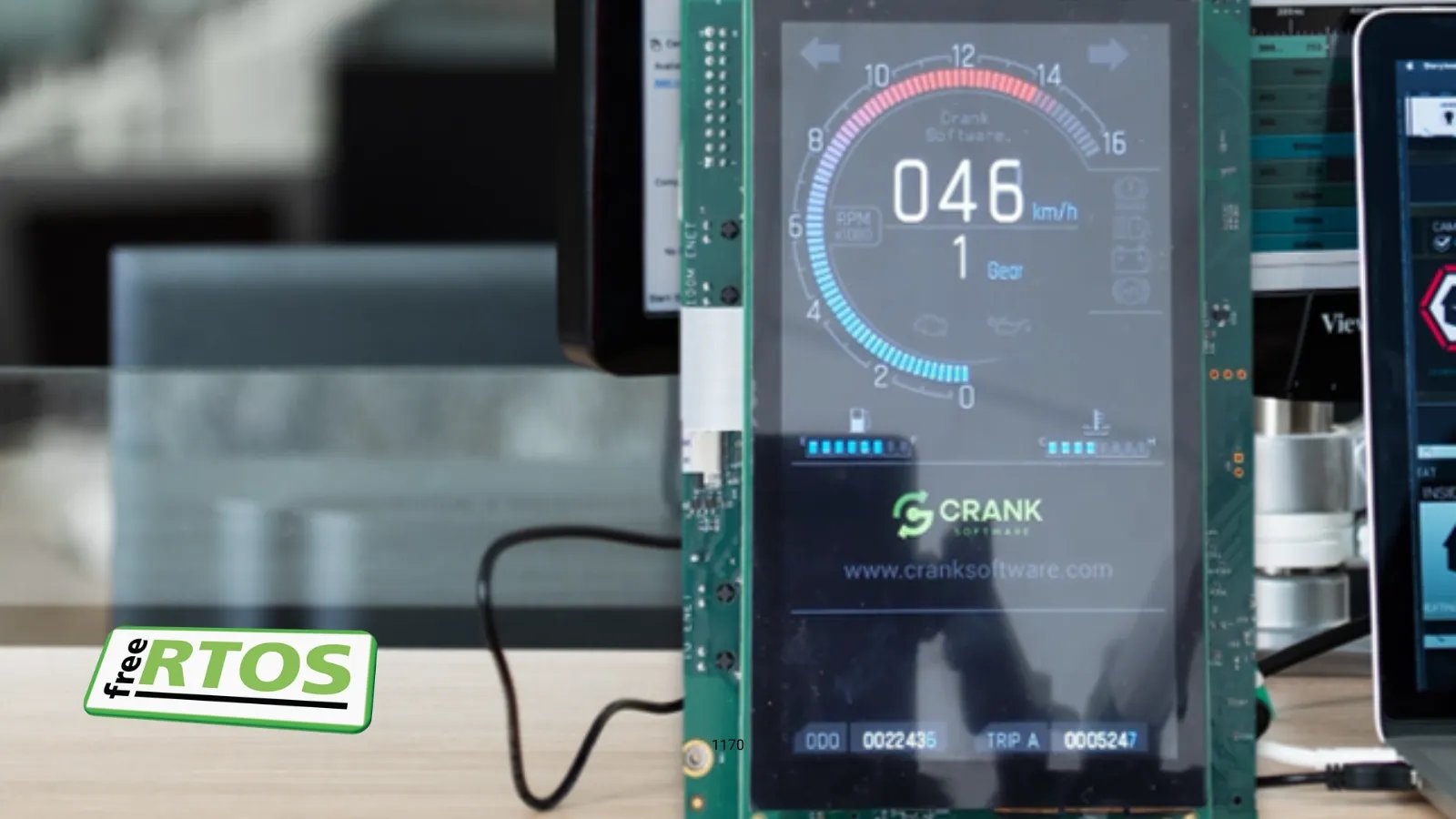 NXP i.MX RT1170 FreeRTOS demo image